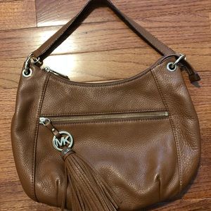 Michael Kors crossbody/shoulder bag (tan leather)